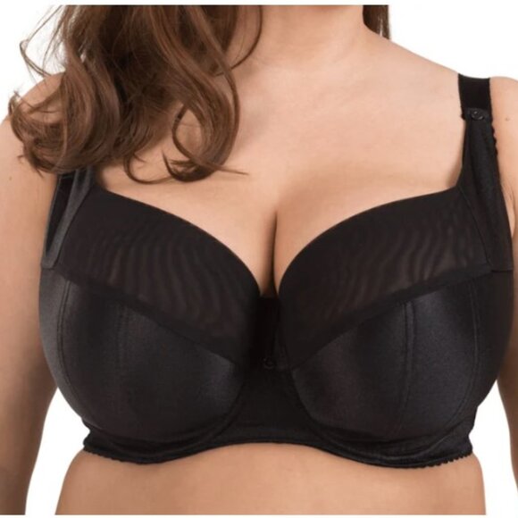 Ewa Michalak Czarny Gładzioch Bra - Size 75J - Picture 2 of 7